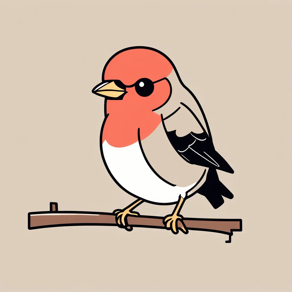 cute little finch