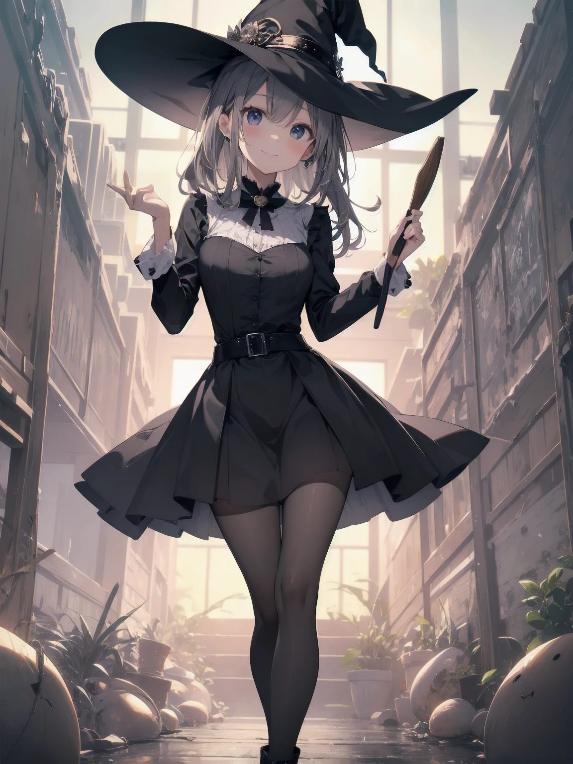 Masterpiece、Happiness Space、A cute pose of a witch
