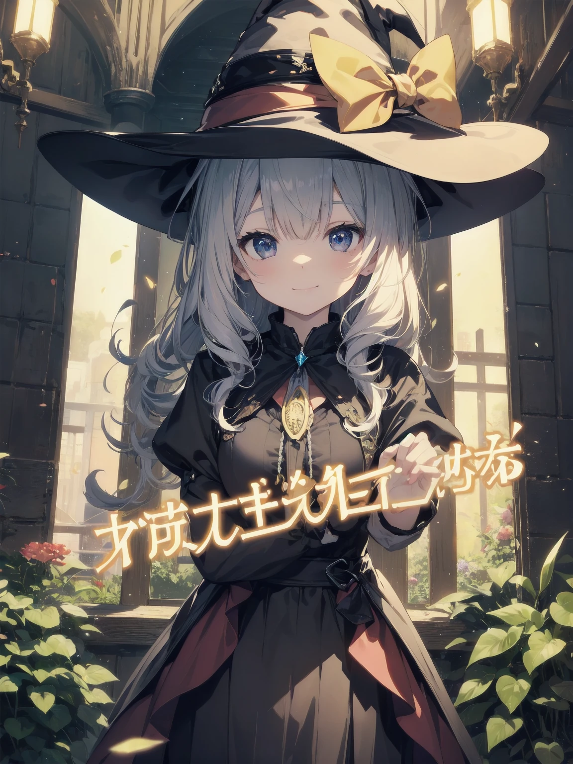 Masterpiece、Happiness Space、A cute pose of a witch