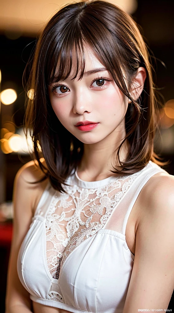 (8K, RAW Photos:1.2),Detailed face and eyes,最high quality, Ultra-high resolution, Very detailed ,Intricate details ,Tabletop ,pretty girl , Soft cinematic light, Hyper Detail,Sharp focus, high quality,Blonde, Bobcut, bed, White underwear