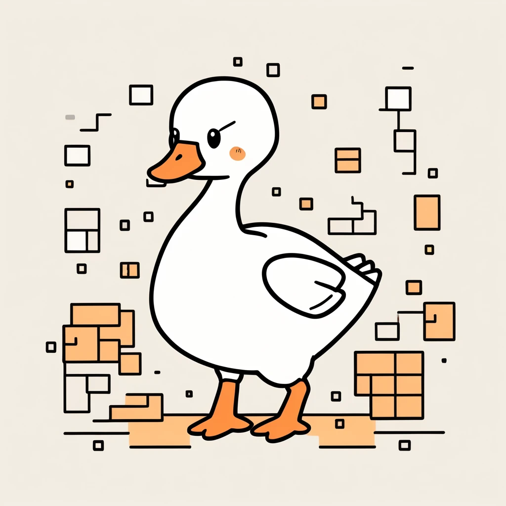 cute little goose