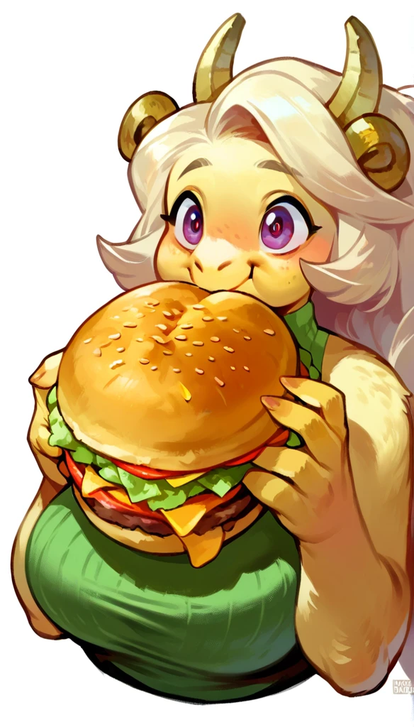 score_9, score_8_up, (clear simple background, white background, papyrus background), ((adult))
(foodgirl, BurgerGirl:1.2), mature , lagre_breasts , monstergirl, anthro, solo, (female), (girl in form of Burger, food, fullbody, curvey bode, cute face, focus), beautiful, 