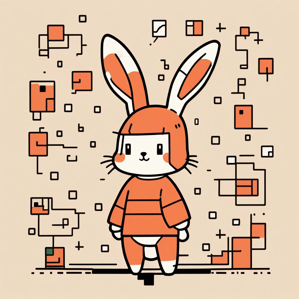 cute little hare