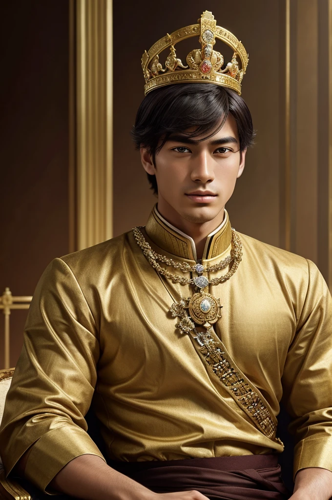 Create a young emperor in his 20's
Looks like magestic