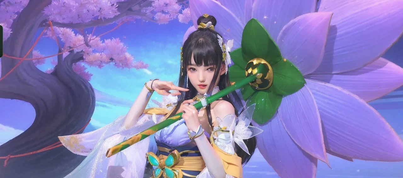 ((Best quality, 8k, Masterpiece :1.3)), Sharp focus: 1.2, Perfect Body Beauty: 1.4, big breast, Slim Abs: 1.2, ((Layered hairstyle: 1.2)), (Tank top shirt:1.1), (Street: 1.2), Highly detailed face and skin texture, Fine eyes, Double eyelids