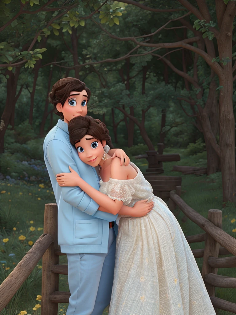 Disney pixar type human realistic