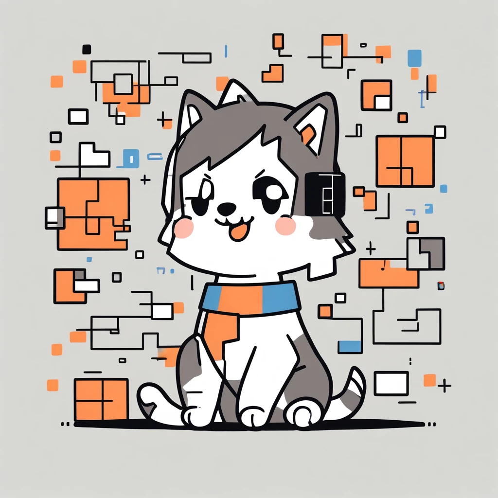 cute little husky