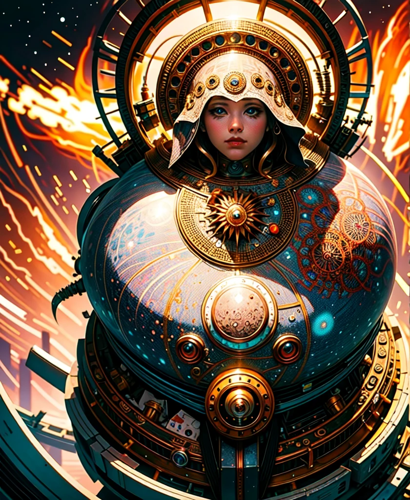 official art, unity 8k wallpaper, ultra detailed, beautiful and aesthetic, High quality, beautiful, masterpiece, best quality, (zentangle, mandala, tangle, entangle:0.6),