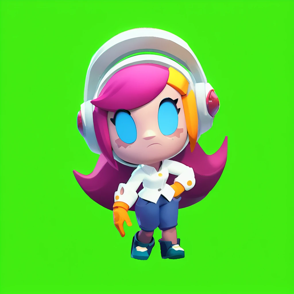 Susie haltmann in brawl stars style
