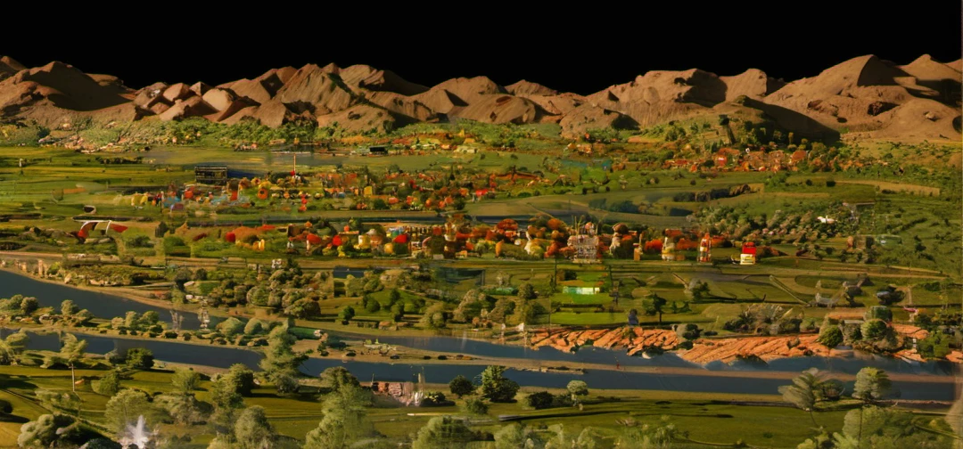 modern cuber city