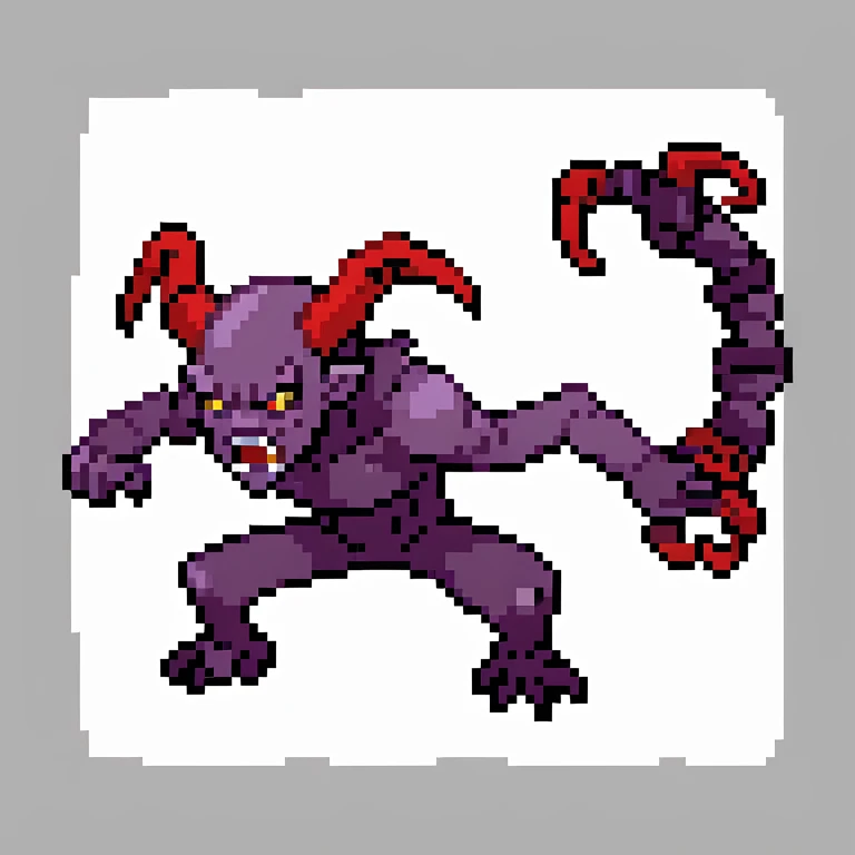 demon crawling. warhammer . full body