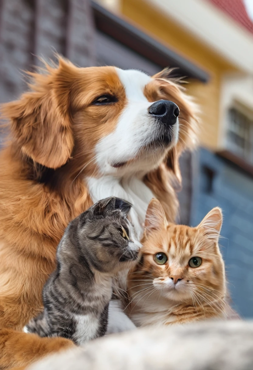 Dog and cat