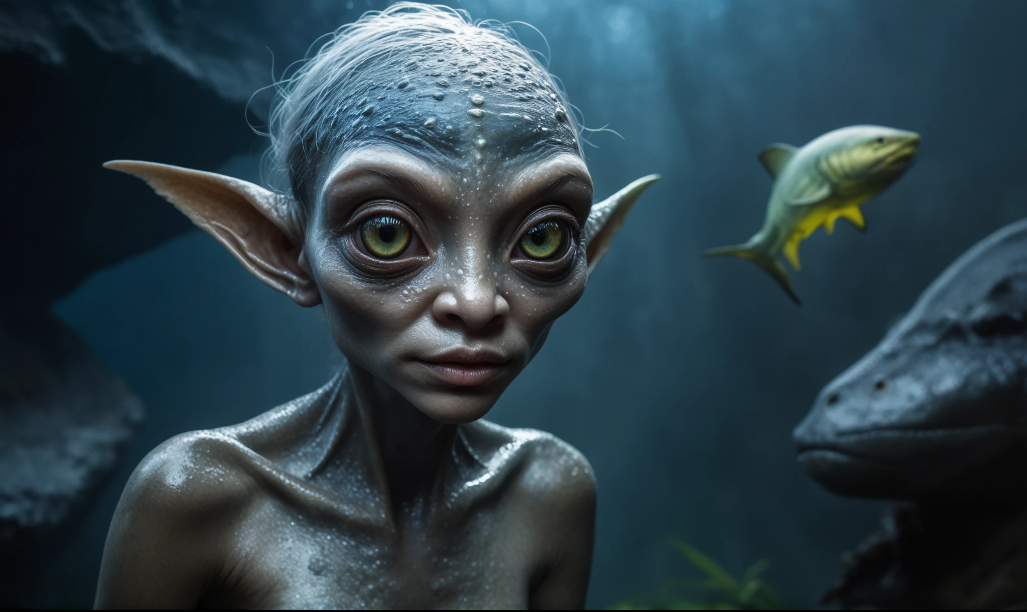 full body shot,beggar deep niobium paladium The Alien Entity,native italian babychild, wants eat,survival in criminal city of future, Technicolor,natural skin textures, hyper realism, hyper detailed,Extremely detailed,High contrast,Masterpiece,Realistic,Ultra Detailed, intricate details,realistic humid leather,extremly intricate,Epic Realistic, cinematic style,irina yermolova,high contrast,hdr,extremely detailed, deep night landscape,masterpiece,intricate details,faded,eyes extremely detailed, high detailed eyes,8k resolution,RAW,retina, Nikon Z9,China,orc,Li River in Guangxi Zhuang of China,tkt style, pointed ears，perfect, Elf，transition between two art styles, Ink painting to photorealism, Double contact, X-ray, Creative, vivid light, masterpiece, fantasy, Abstract, Surrealism, super detailed, high resolution, stop:35;(((creature with a spectral and ghostly appearance)). Her skin is pale, almost translucent,ancient rock paintings of the first people,sharkfish's leather
