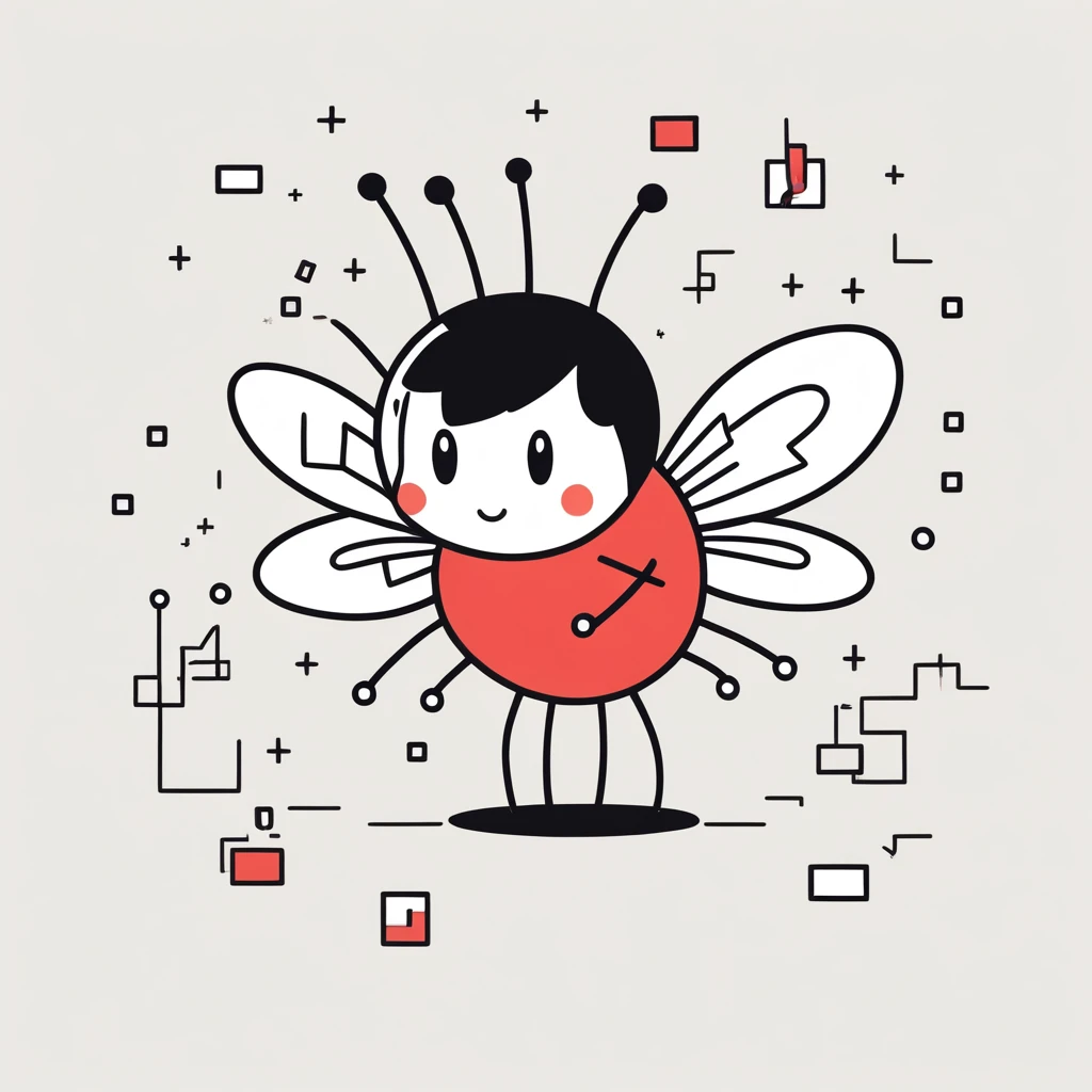 cute little mosquito