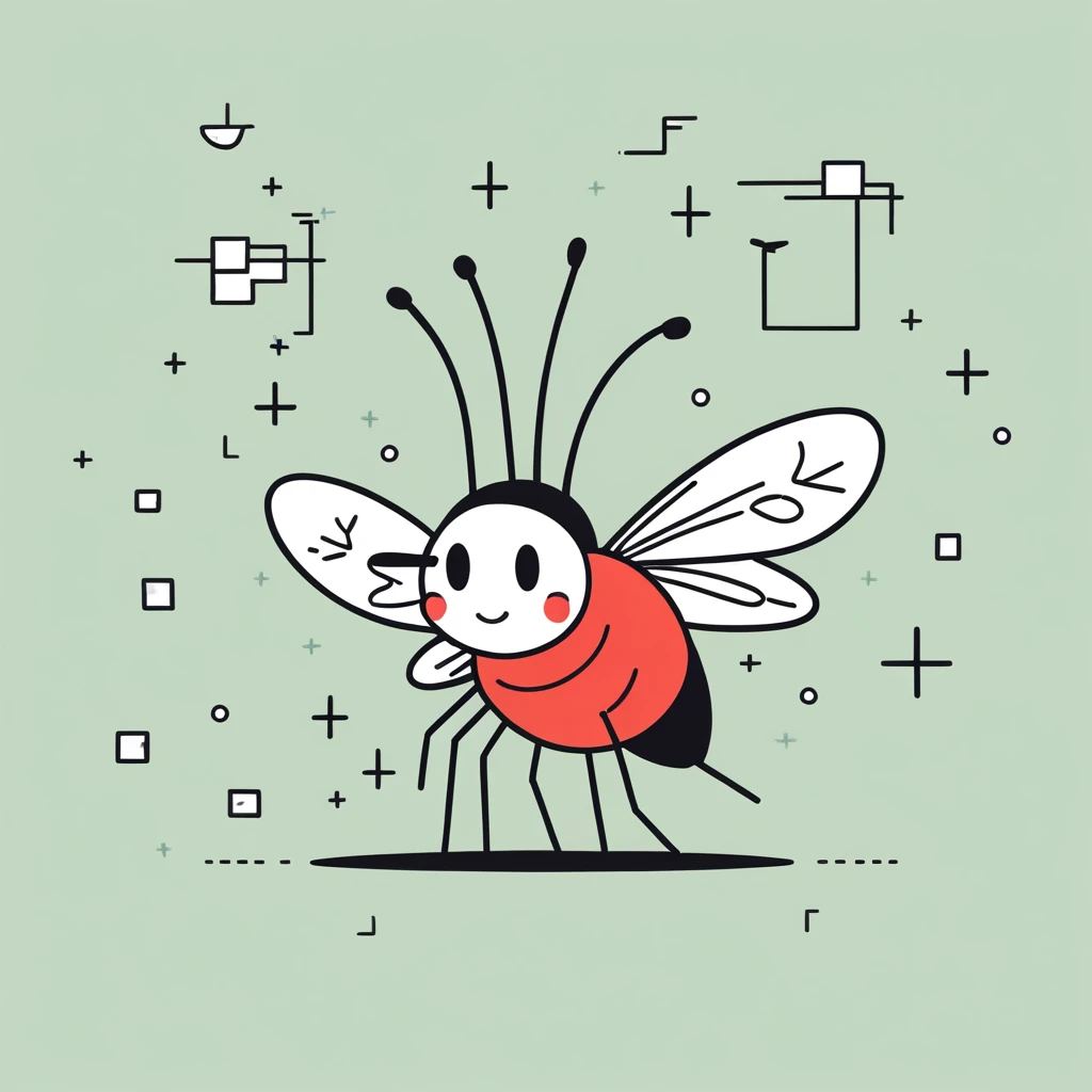 cute little mosquito