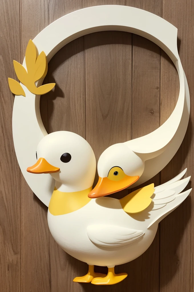Discover JefMDFs: where creativity meets craftsmanship! Our round logo features a charming yellow and white duck, embodying our passion for personalized MDF art.
