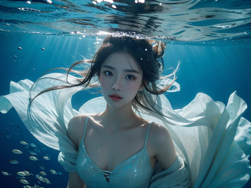 8K picture quality,Best quality,masterpiece,HD,Super rich detail,detailed,The underwater world