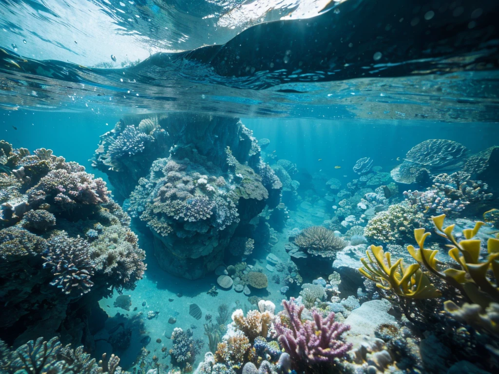 8K picture quality,Best quality,masterpiece,HD,Super rich detail,detailed,underwater world scenery landscape