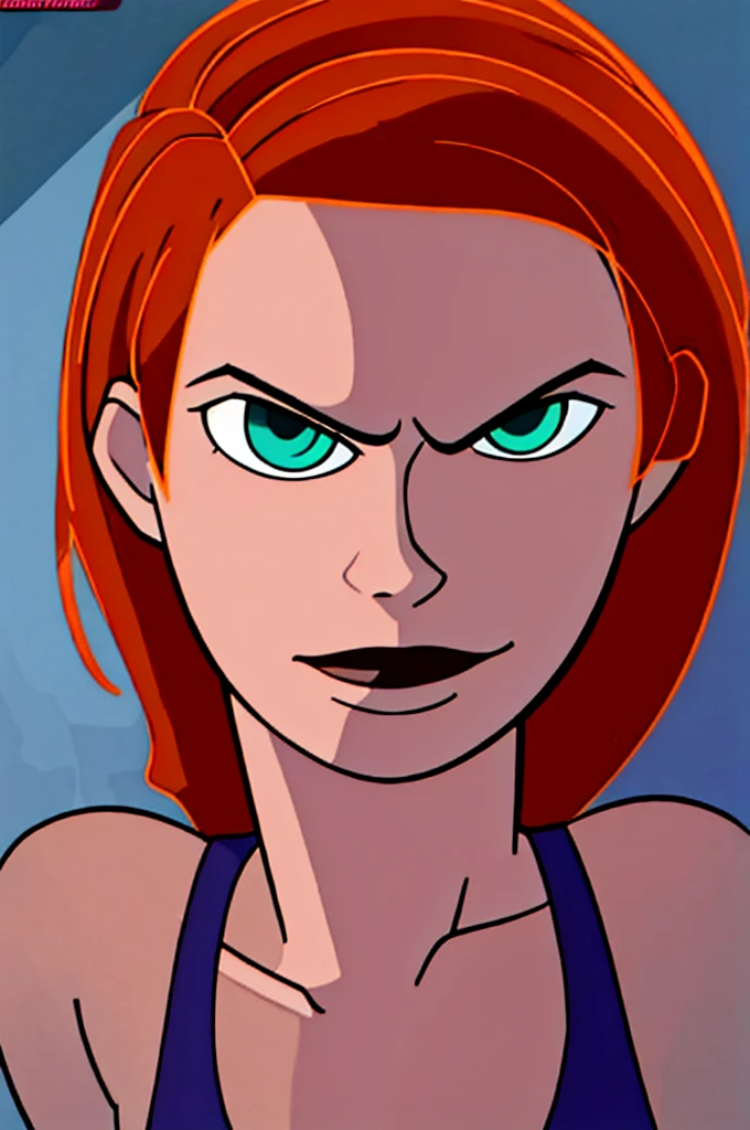 Kim possible, sexy mesh outfit, long sexy legs, cartoon style, photorealistic, highly detailed, 4k, 8k, ultra-detailed, extremely detailed, hyperrealistic, vibrant colors, dramatic lighting, intricate anatomy, flawless skin, beautiful face, piercing eyes, glossy lips, dynamic pose, cinematic composition, dramatic shadows, rim lighting, volumetric lighting, photorealistic, professional 3D render
