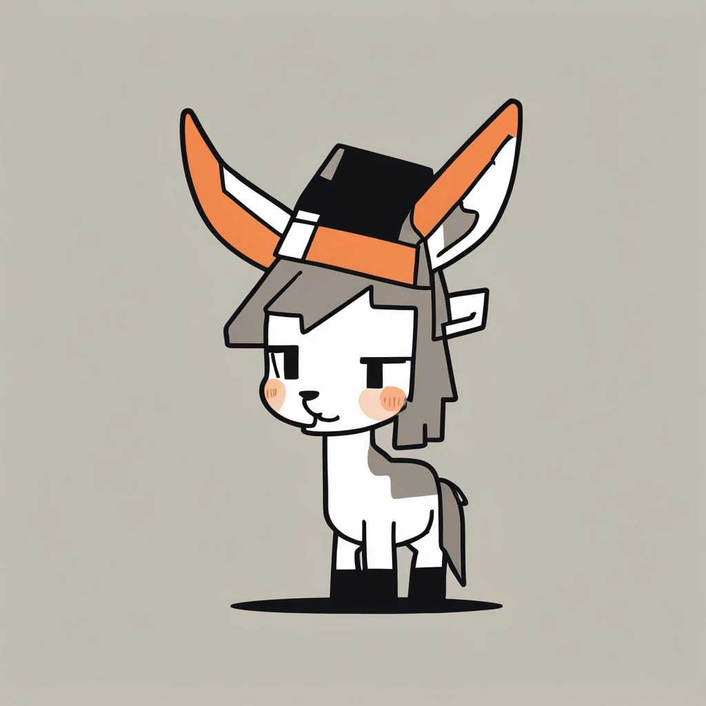 cute little mule