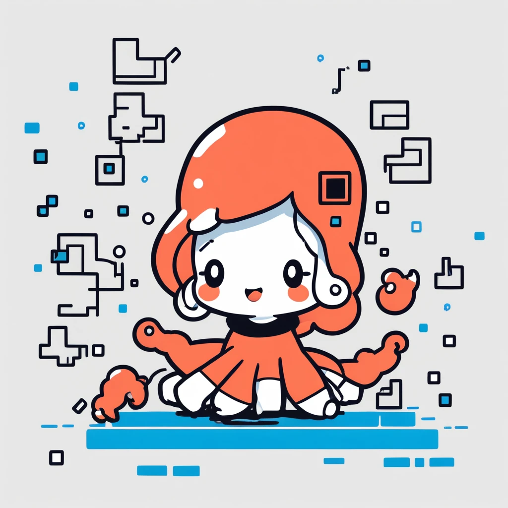 cute little octopus