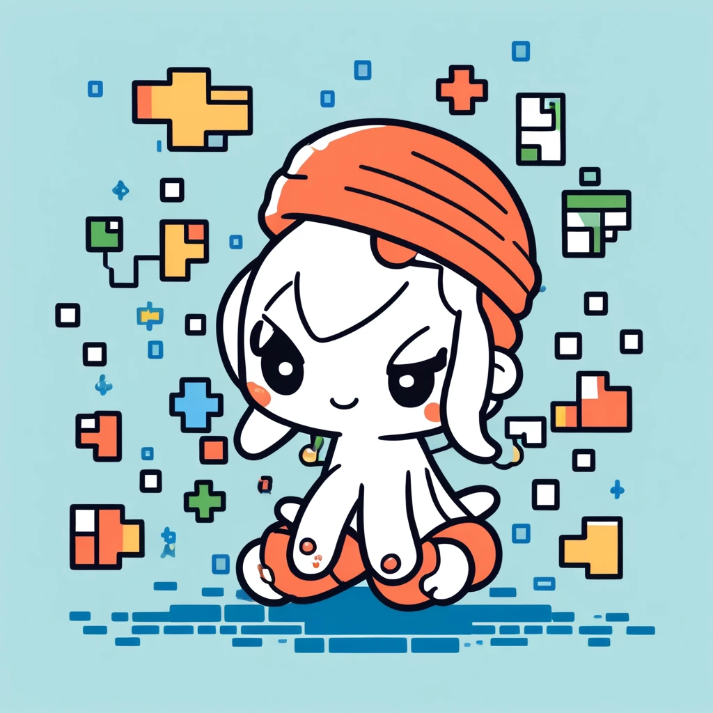 cute little octopus