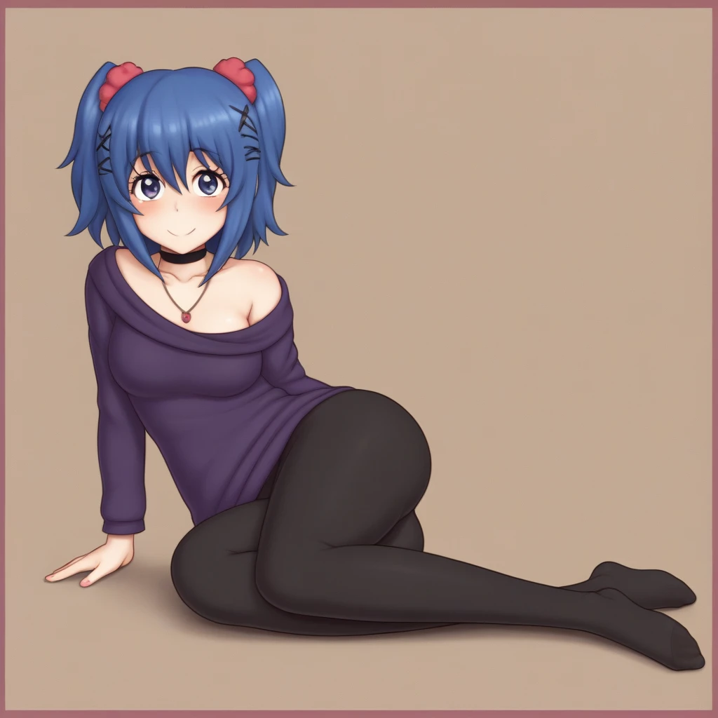 Lacey from Lacey's game usando uma leggings preta