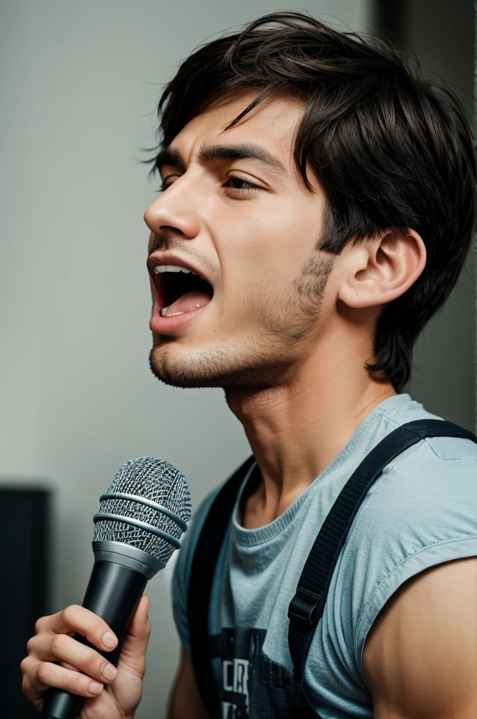 Singing boy