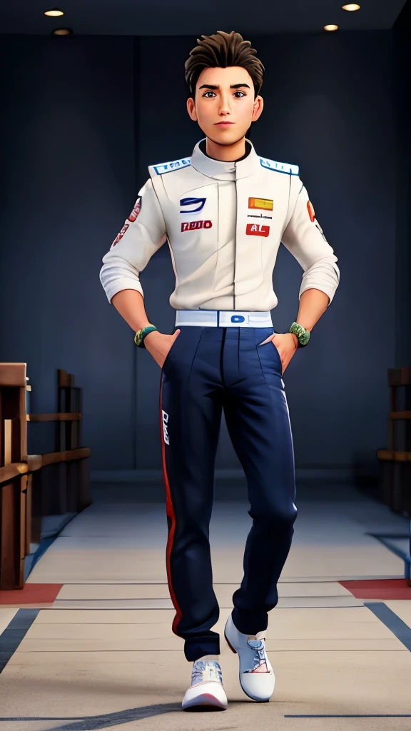 一个50岁的Full body photo of male racing driver,Full body photo of male racing driver,Full body photo of male racing driver,