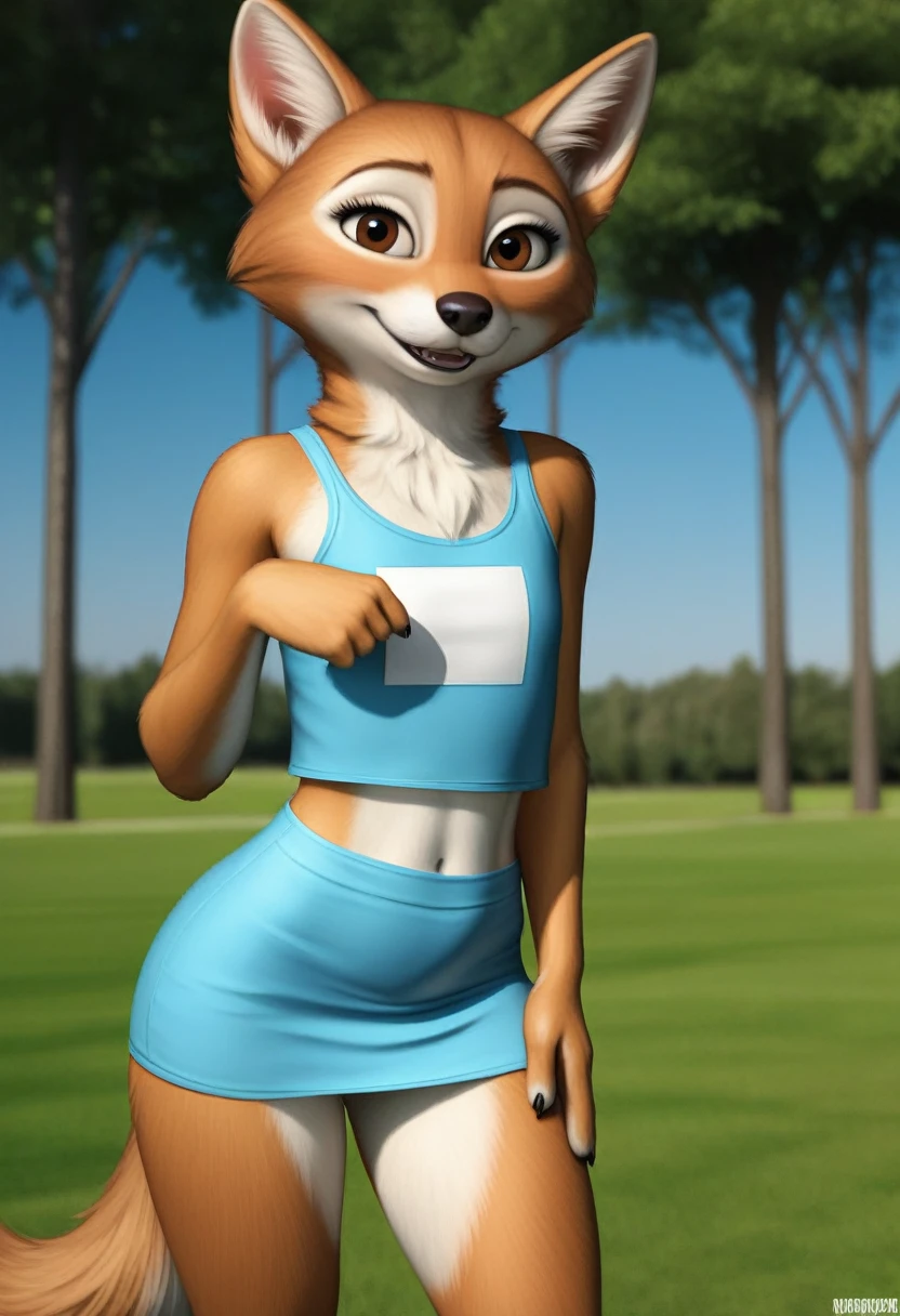 Sonic The Hedgehog, (by pixelsketcher:0.6), (by personalami :0.6), solo, male, background, (cinematic lighting:1.1), (perfect focus:1.1), 8k hd, (detailed eyes:1.2),depth of field, bokeh, subsurface scattering, wide hips, fat ass, voluptuos, crossdresser, ((mini dress, crop top)), bright colors, (furry detail:1.3), detailed background, realistic, photorealistic, ultra realistic, in the park, natural landscape, trees, flowers, sky, clouds,realistic, photorealistic, smile, (fluffy:1.3), furry, buff, (realistic fur:1.1), (extreme fur detail:1.2), ((light brown fur)), pixar style eyes, 3d pixar style, sexy legs