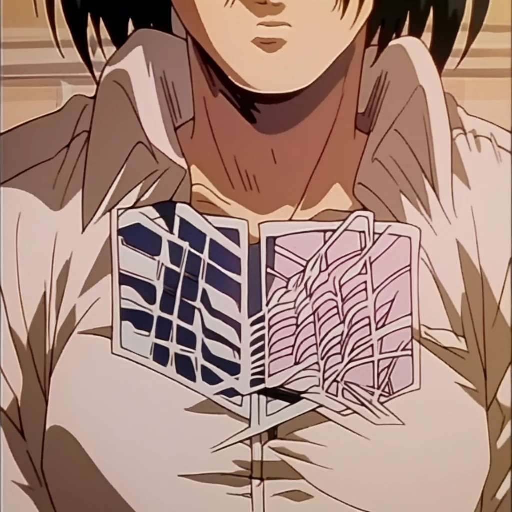(Mikasa Ackerman from attack on Titan), (high detail), ((upper half of body in frame))