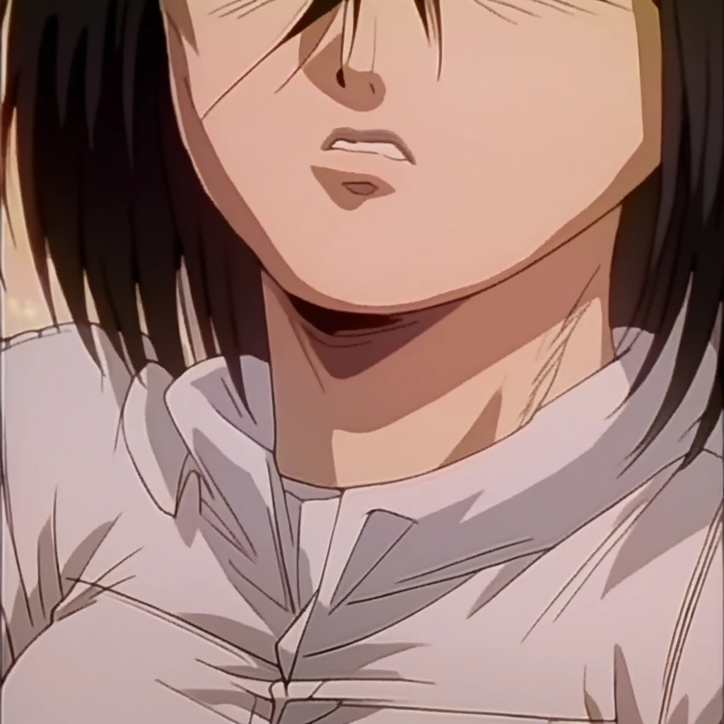 (Mikasa Ackerman from attack on Titan), (high detail), ((upper half of body in frame))