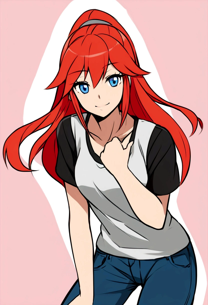 Lina
Appearance: Lina is a young woman in her early twenties with short red hair and bright blue eyes. She usually wears casual, practical clothing like a t-shirt and jeans.
Personality: Lina is the energetic and tech-savvy individual who specializes in web development. Her vibrant and proactive approach makes her an essential part of the team. She is always ready to tackle technical challenges.
Role in the Scenario: Lina is depicted working on programming and developing a website, showing how ideas from the book are turned into fully functional digital platforms. Her role demonstrates the technical implementation of digital product ideas