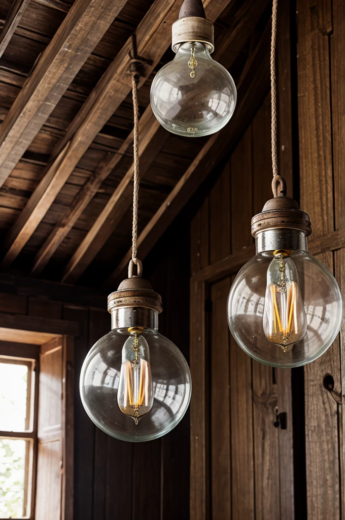 Bulb in old house
