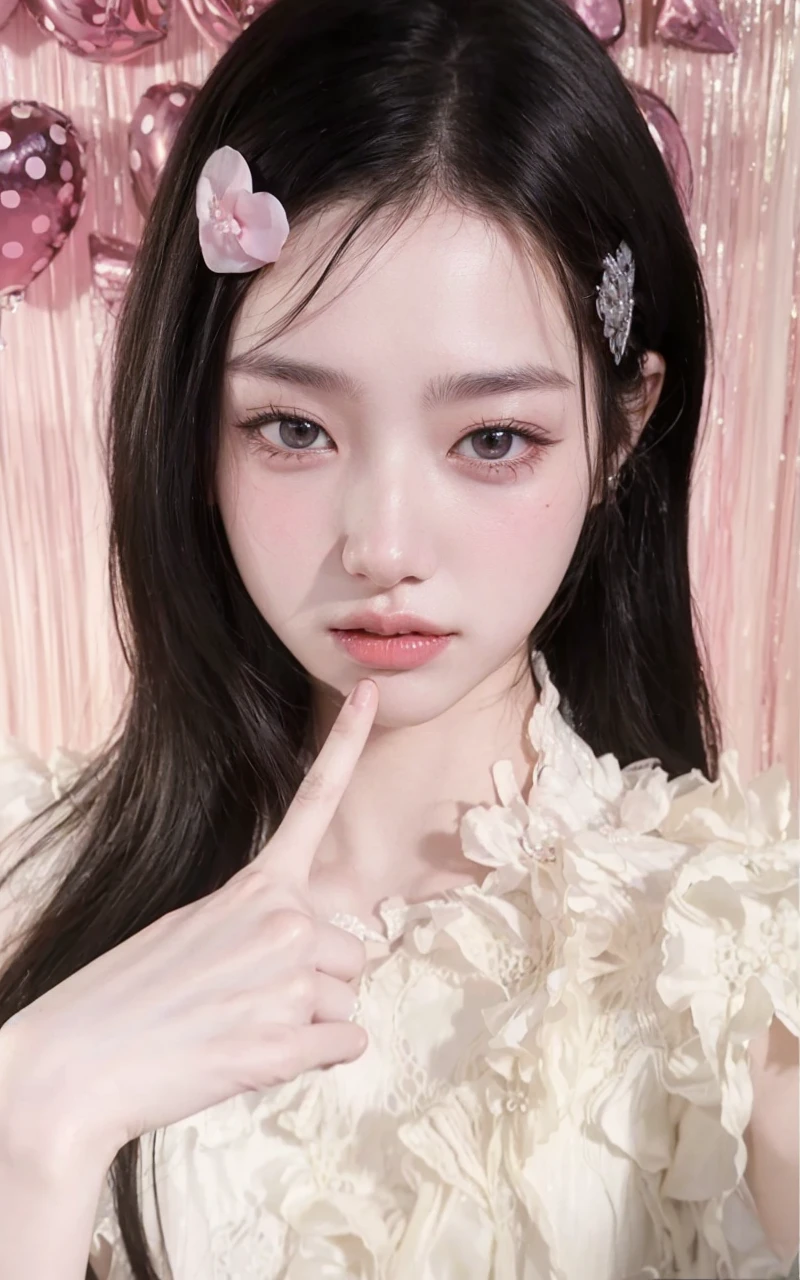 arafed photo of a young man with a blue shirt and earrings, jimin\'s right eyelid swollen, jungkook, cai xukun, yanjun chengt, jimin\'s grecian nose, hyung tae, park jimin, taejune kim, jimin, kim doyoung, portrait of jossi of blackpink, inspired by Bian Shoumin, young wan angel