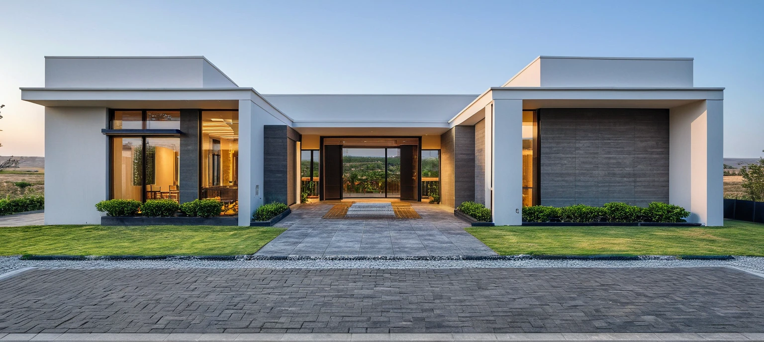 Masterpiece, high quality, best quality, authentic, super detail, outdoors, onestoreyvillaXL, aiaigroup, house style modern on the street ,stairs, white wall ,road,pavement, grass, trees, sky, cloud, (daylight:1.1)
