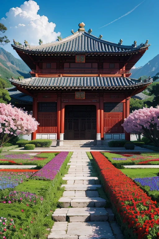 Palace of Flowers, Inspired by ancient Chinese movies., uhd,4K,8K