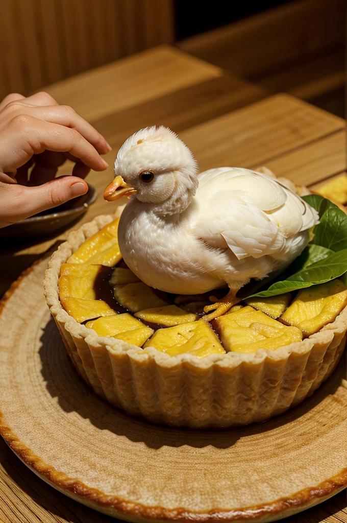 photorealistic,น่องไก่ทอดrealistically,Evening rice tart,Put on the table,Looks delicious,Very delicious,Have lunch,realistically,sharp.