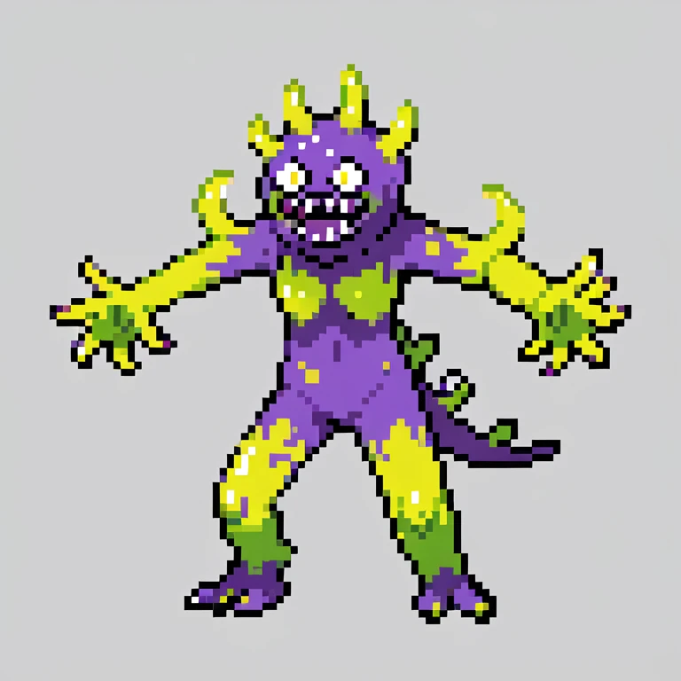 acid monster . full body