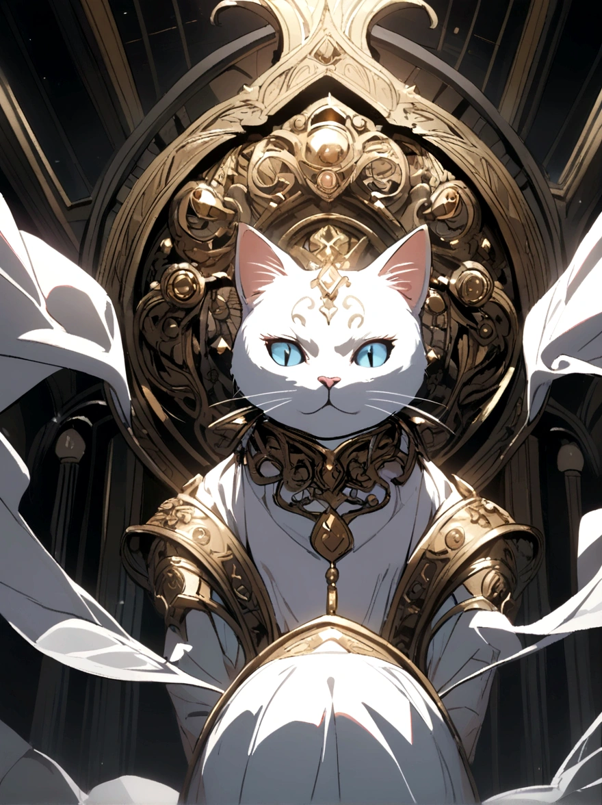 White cat