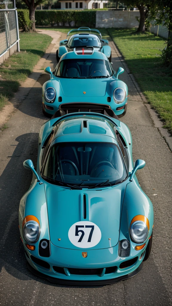 Porsche 917K Gulf Color