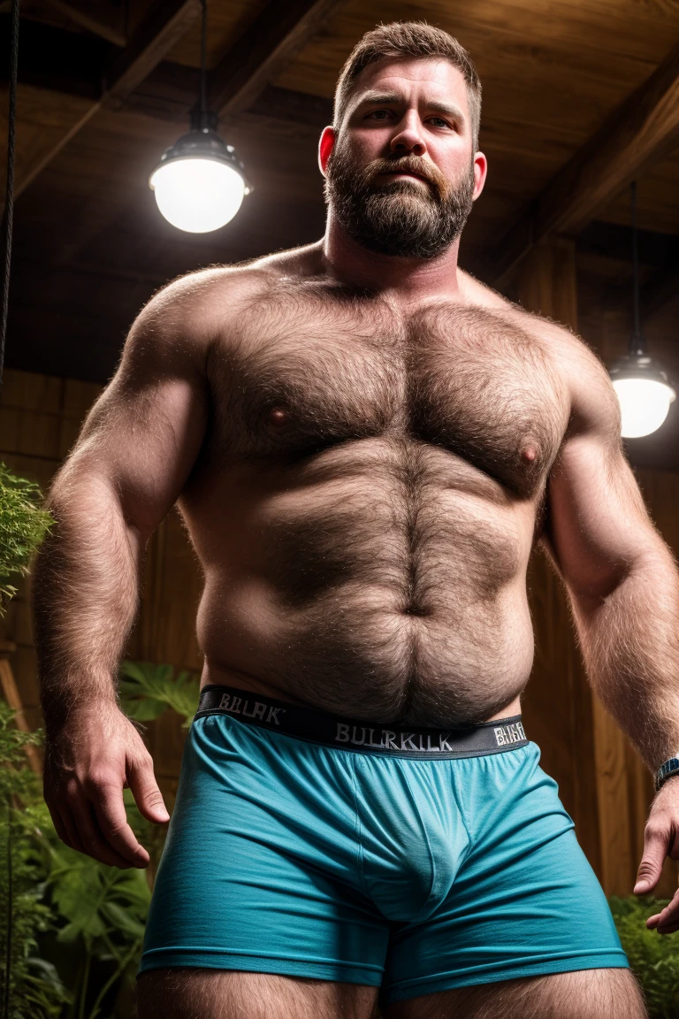 8KUHD HDR Very Extremely Realistic Real Very Detailed High Quality Create a professional studio-style 8K Very Realistic Real photograph featuring a middle-aged daddy rugged muscle bears man , burly, very hairy, very beared big daddy muscle bear, and very realistic detailed rugged burly man and his husband in boxer shorts. Very Realistic boxer shorts, very realistic detailed bulge, very realistic hair, very realistic beards, very realistic thick chubby neck, very realistic neck lines, very realistic detailed neck, very realistic belly, very realistic burly chest, very realistic detailed hairy burly strong chest and arms, very realistic detailed hairy burly strong chest and arms, very realistic pecs, very realistic burly muscle bear body, very realistic nipples, very realistic burly muscle bear body, very realistic face, very realistic detailed face, very realistic eyes, very realistic detailed eyes, very realistic pupils, very realistic detailed pupils, very realistic nose, very realistic ears, very realistic facial features, very realistic burly arms, very realistic elbows, very realistic hands, very realistic pecs, very realistic belly, very realistic human man body, very realistic bellybutton, very realistic wrists, very realistic fingers, very realistic fingernails, very realistic shoulders, very realistic mouth, very realistic lips, very realistic detailed skin, very realistic skin, very realistic mens clothing, very realistic detailed mens clothing. 8K Very Realistic Hairy Bearded Burly Muscle bear Photoshoot, A very realistic burly muscle bear man in a Far, in a very realistic romantic and virile Farm scene. 8K Very Realistic Real Intricately Detailed, 8K very realistic real detailed Farm surroundings, very realistic surroundings lighting, No Deformities, 8K captured with a 85mm lens by a world famous photographer, 8K Resolution Very Ultra Realistic and 8K Very Realistic Photograph, 8K Resolution Clear HDR Quality full with very realistic real details