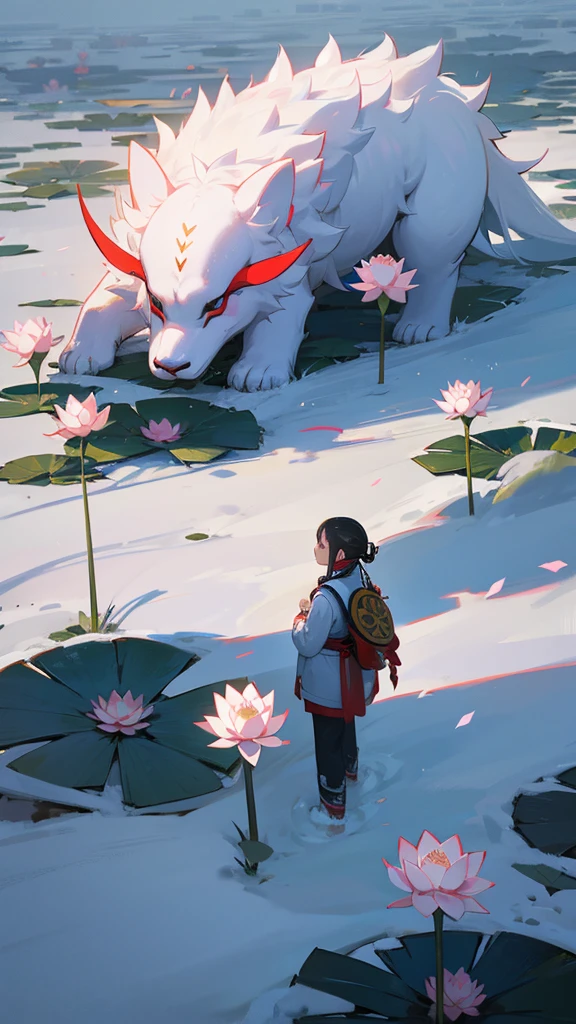 Lin Ziyao went to look for the snow lotus.