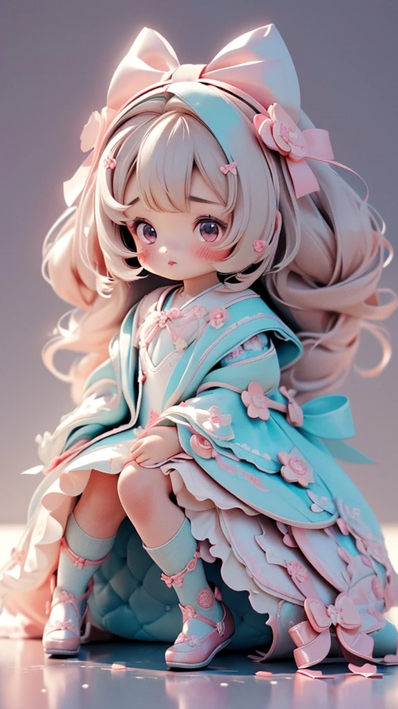((2girls)), ((petite kawaii, jk bishojo)), ((kawaii face)), ((puffy eyes)), ((masterpiece)), (best quality), ((ultra detailed)), (8k), (depth), (exquisite), ((crisp)), ((highres)), ((high standard)), ((beautiful and aesthetic)), (super detailed skin), (perfect anatomy), (lipstick), (blush), ((strap slip)), (bare foot), (one room), (big bow in hair), (girl sitting)