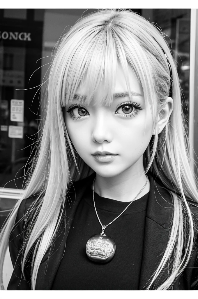 hamburger、Manga style、Monochrome