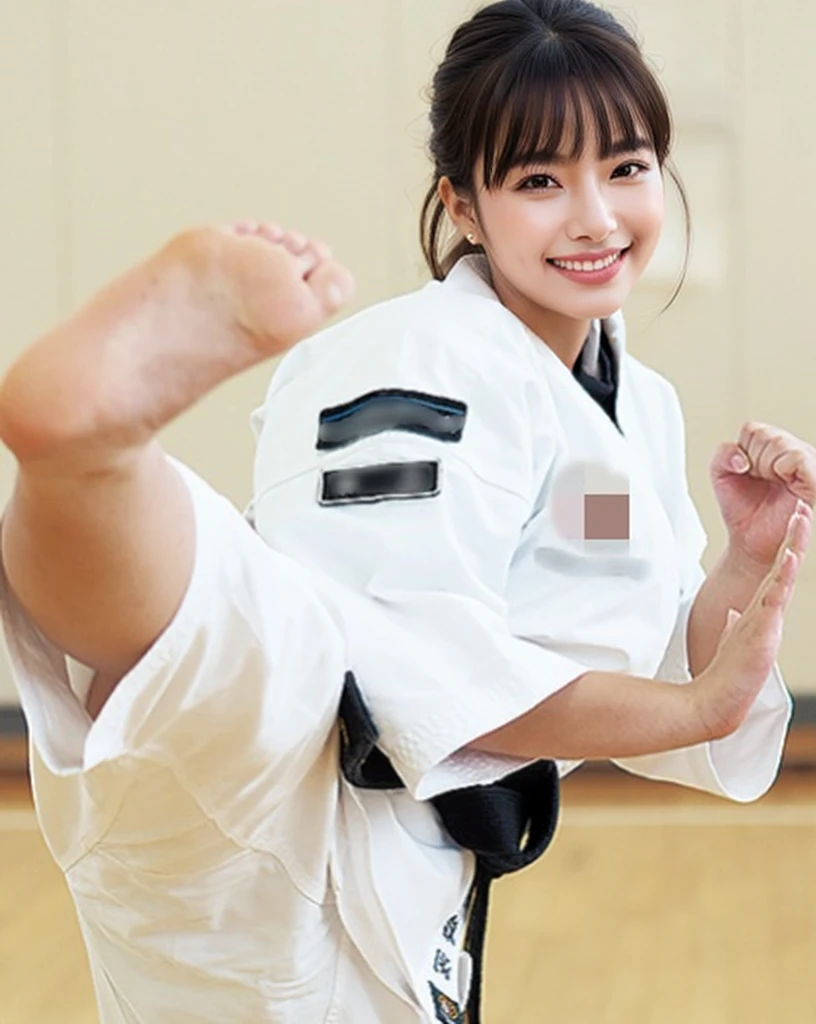 smile, unparalleled beauty, very beautiful woman, perfect balance,depth of field, Surrealism, Verism, cowboy shot, UHD, masterpiece, ccurate, anatomically correct, textured skin, super detail, high details, high quality, award winning, best quality, highres, アクセサリーはしない、イヤリングなどは無し、耳にアクセサリーはしない