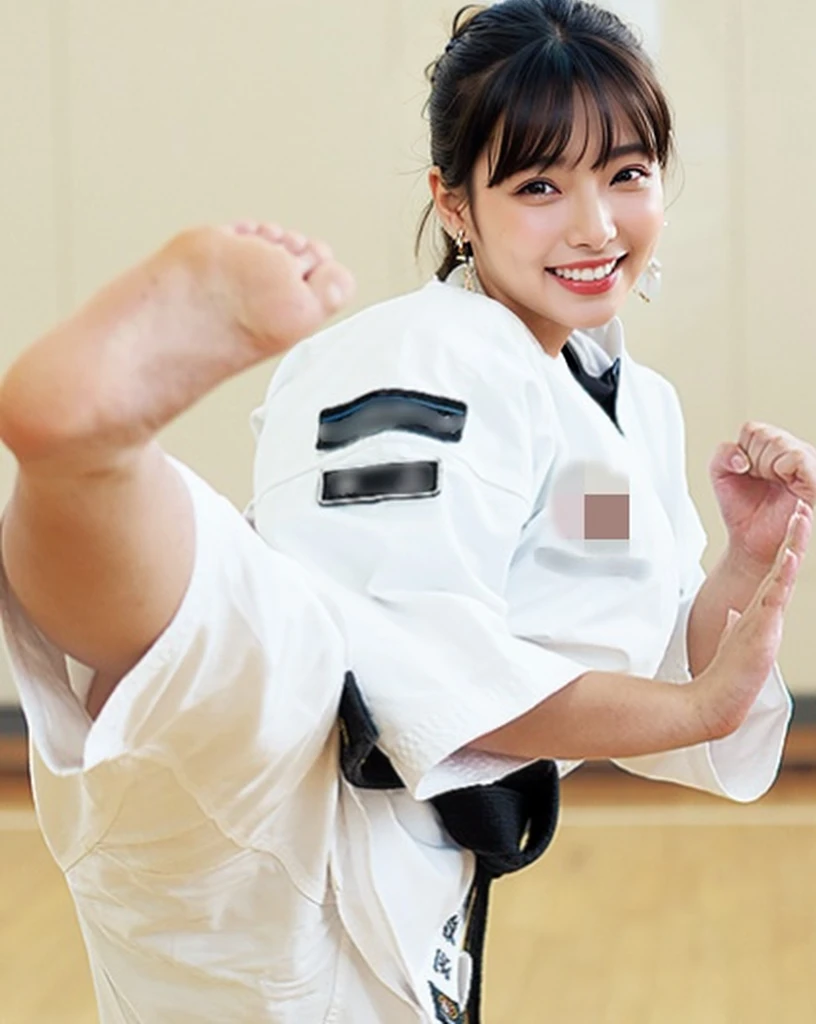 smile, unparalleled beauty, very beautiful woman, perfect balance,depth of field, Surrealism, Verism, cowboy shot, UHD, masterpiece, ccurate, anatomically correct, textured skin, super detail, high details, high quality, award winning, best quality, highres, アクセサリーはしない、イヤリングなどは無し