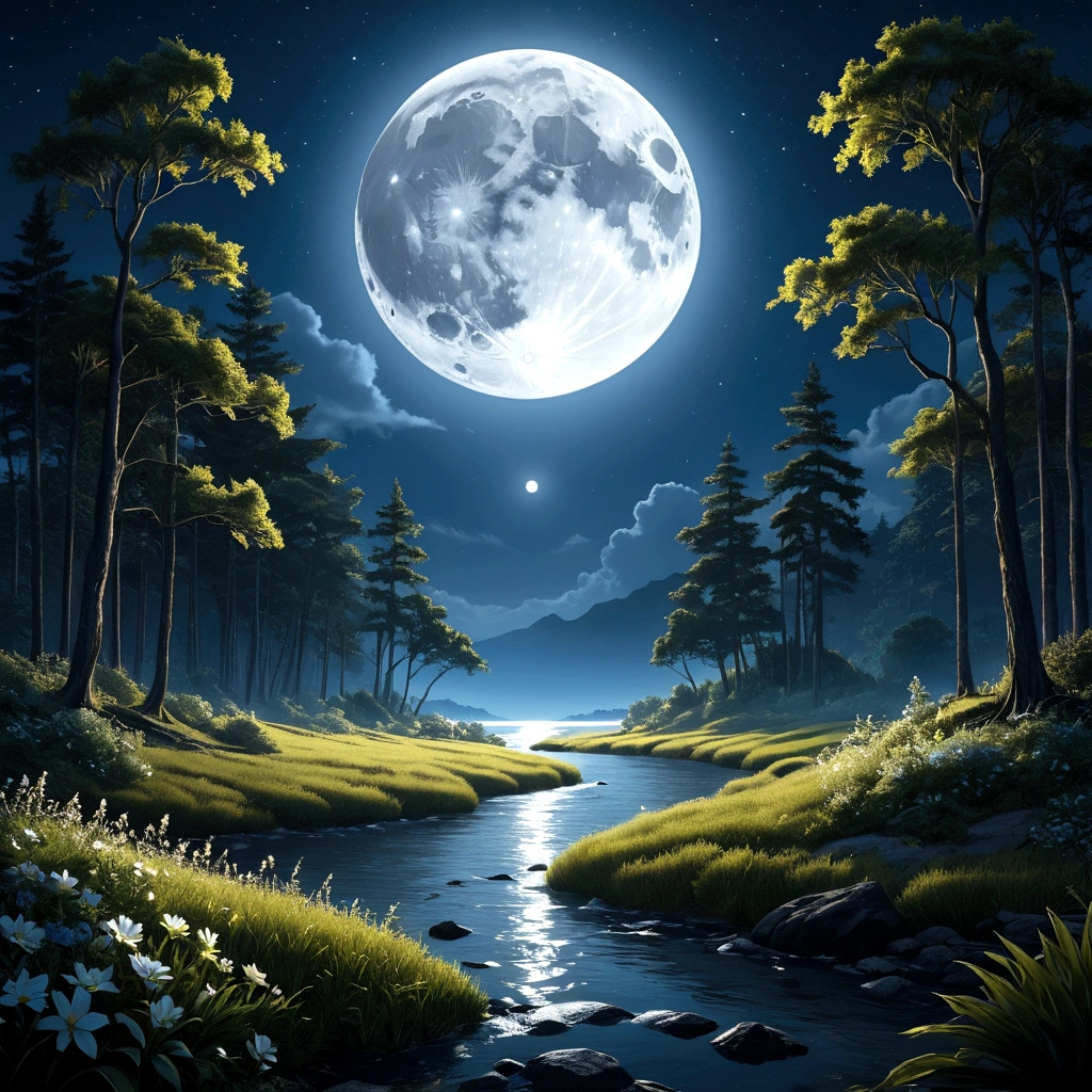 nature moonlight