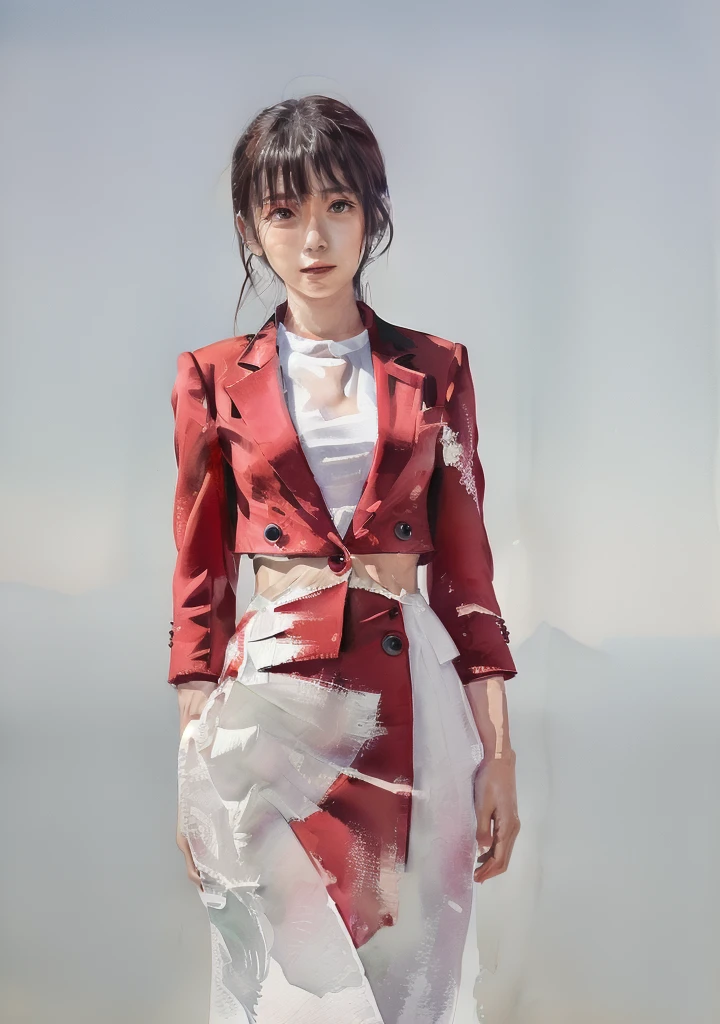 a close up of a woman in a red and black suit, asuka langley soryu, asuka langley sohryu, asuka langley, asuka langley souryuu, portrait of asuka langley soryu, full body zenkai! asuka suit, asuka suit under clothes!, portrait of beautiful samus aran, beautiful asuka from evangelion