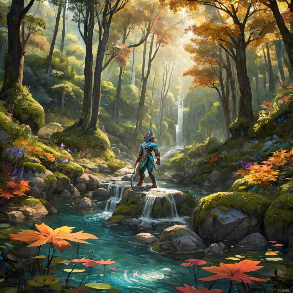 HD, World of Warcraft,tract,A beautiful and detailed portrait of a large male wild scaly cat,Quadrupeds, dragon, Hiroshi,Solitary, template, big Body, sexy Body, shrink Body, Brown_Anti-shading,goddess, Looking at the audience, minus, Ross Chen,Ruan Jia, Popular on ArtStation, Foxworth, light, Body, Tempting, full Body, Looking at the audience, ambient soft lighting, 4K, outdoor, nature, forest, Trees, Grass, plant, Flowers, river, Caustic lines, Water Flow, ripple, (Fall:1.2), pond, jungle, Lush leaves, (((side view,layout,Third person perspective,lower))),NSFW,Petrochemical,全身Petrochemical,statue,石头statue,moss,crack